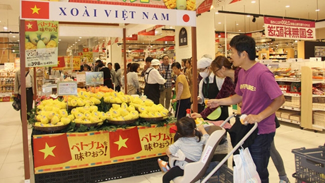 Người Nhật ưa chuộng hàng hóa thực phẩm từ Việt Nam