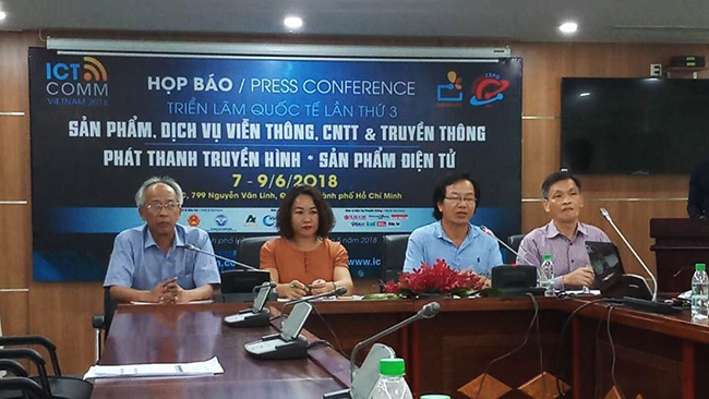 Khởi động triển lãm quốc tế Vietnam ICT COMM 2018