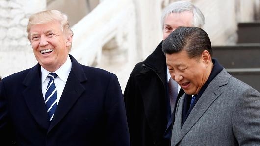 Các giao dịch tỷ đô được ký kết ngay ngày đầu tiên tổng thống Trump đến Trung Quốc