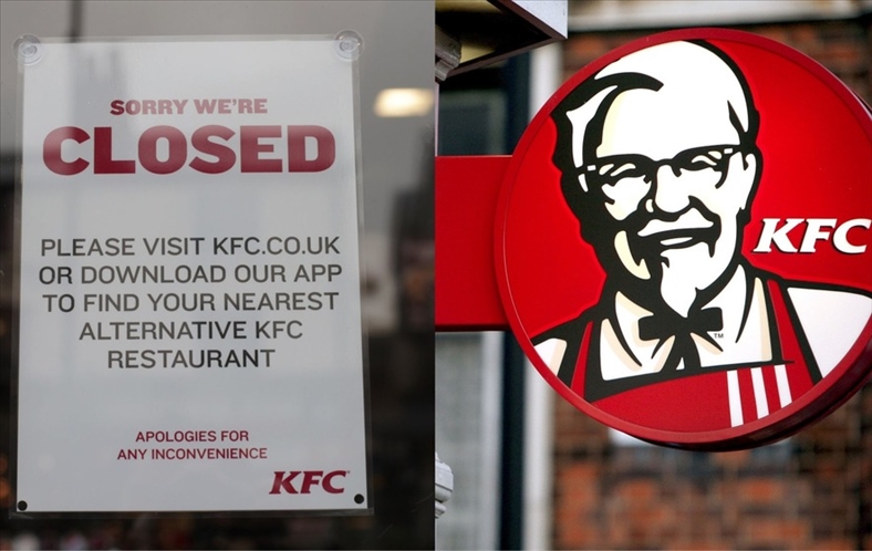 Khủng hoảng cung gà khiến hàng trăm cửa hàng KFC đóng cửa