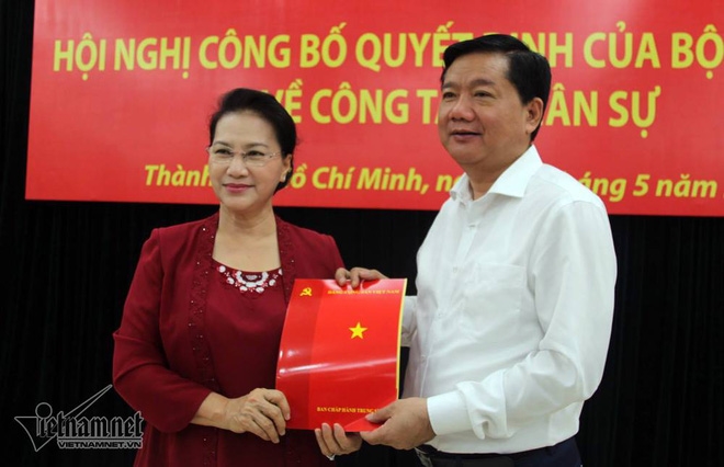 Ông Đinh La Thăng giữ chức Phó ban Kinh tế Trung Ương