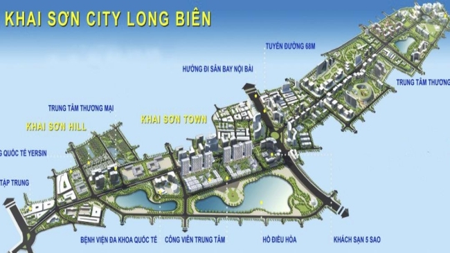 Cenland phân phối dự án Khai Sơn City