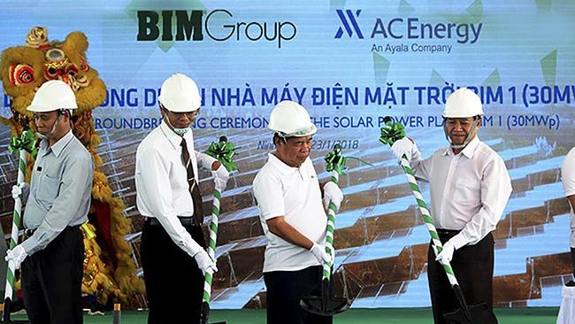 BIM Group sắp vận hành nhà máy điện mặt trời lớn nhất Đông Nam Á