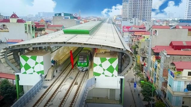 Đường sắt Cát Linh - Hà Đông sẽ hoàn thành trong tháng 4/2019