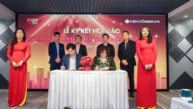 Hội Môi giới bất động sản Việt Nam hợp tác với CenHomes