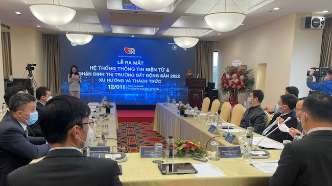 Hội Môi giới bất động sản Việt Nam ra mắt hệ thống thông tin và nhận định thị trường