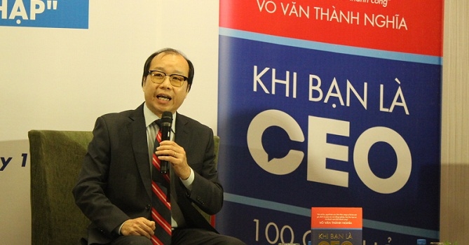 Rời Thiên Long, cựu CEO Võ Văn Thành Nghĩa xuất bản sách 'Khi bạn là CEO'