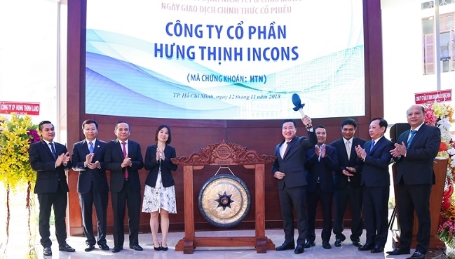 Hưng Thịnh Incons niêm yết 25 triệu cổ phiếu HTN trên HOSE