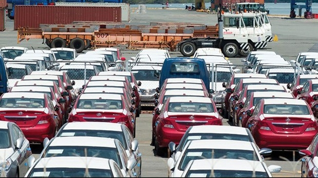 628 ô tô miễn thuế từ Thái Lan nhập khẩu về Việt Nam trong một tuần