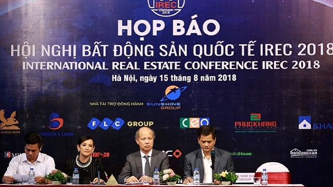Việt Nam đăng cai tổ chức Hội nghị Bất động sản quốc tế - IREC 2018