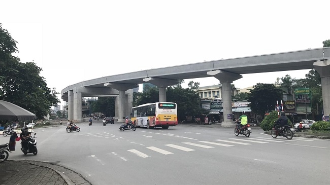 Tuyến metro Nhổn - Ga Hà Nội mới chỉ đạt 45% tiến độ