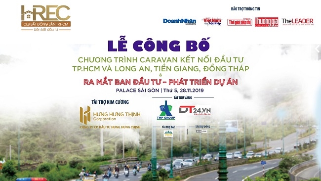 HREC khởi động caravan kết nối đầu tư giữa TP. HCM và Long An, Tiền Giang, Đồng Tháp