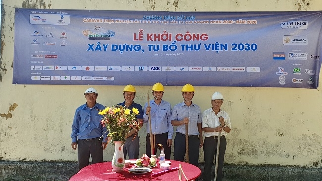 Caravan Cung Đường Huyền Thoại sẽ khởi động thư viện 2030 tại Bình Định