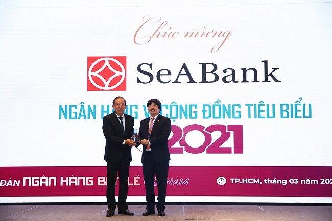 SeABank nhận 2 giải thưởng 'Ngân hàng Việt Nam tiêu biểu 2021'