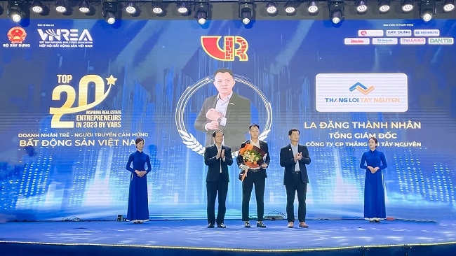 CEO La Đặng Thành Nhân: Top 20 doanh nhân trẻ truyền cảm hứng bất động sản Việt Nam 2023