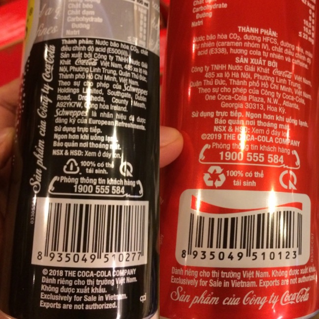 “Dành riêng cho thị trường Việt Nam. Không được xuất khẩu”, Coca-Cola nói gì?