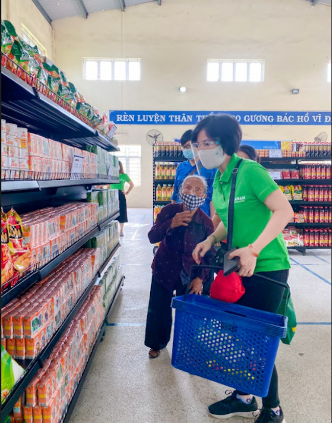 Alphanam Green Foundation vận hành siêu thị mini 0 đồng huyện Phú Xuyên 1