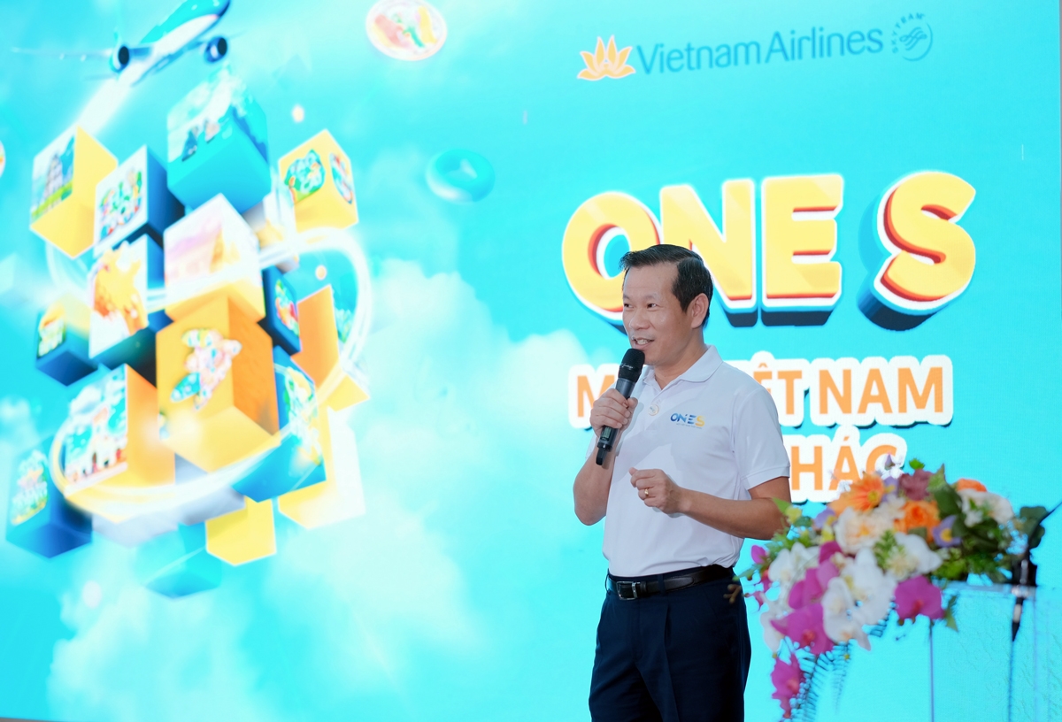 Vietnam Airlines khai mở trạm văn hóa đầu tiên trong chương trình game tương tác One S. 1