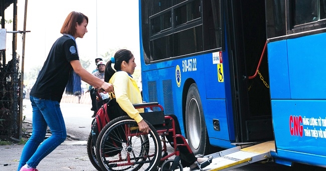 Thúc đẩy giao thông tiếp cận đối với người khuyết tật