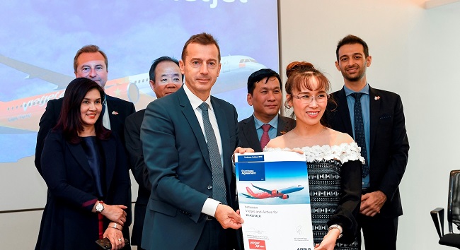 Vietjet mua 20 tàu bay A321XLR của Airbus
