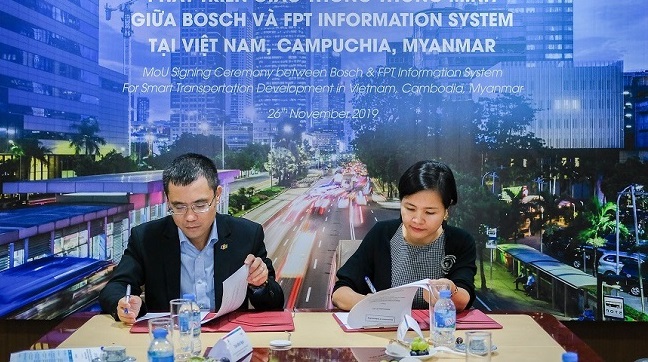 FPT bắt tay Bosch Việt Nam phát triển giải pháp giao thông thông minh