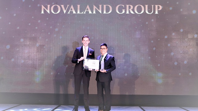 Novaland nhận giải Nhà phát triển dự án bất động sản tốt nhất Việt Nam 2019
