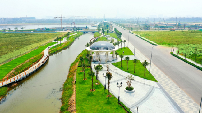 Hơn 350 tỷ đồng hoàn thiện 5ha công viên và tuyến phố đi bộ tại Van Phuc City