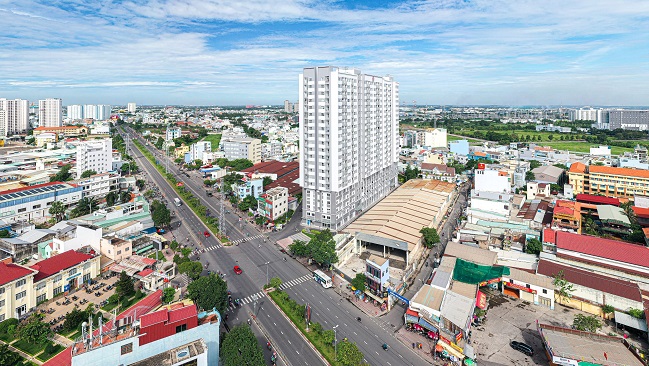 Căn hộ khu Tây Sài Gòn thu hút người miền Tây