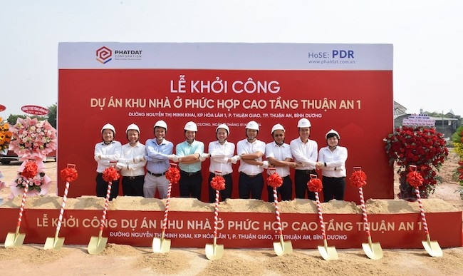 Phát Đạt khởi công Dự án khu nhà ở phức hợp cao tầng Thuận An 1