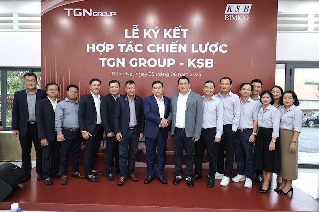 KSB hợp tác chiến lược với TGN Group