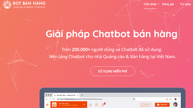 Startup chatbot bán hàng của nhóm bạn trẻ 9x Việt thu hút hơn 200.000 người sử dụng
