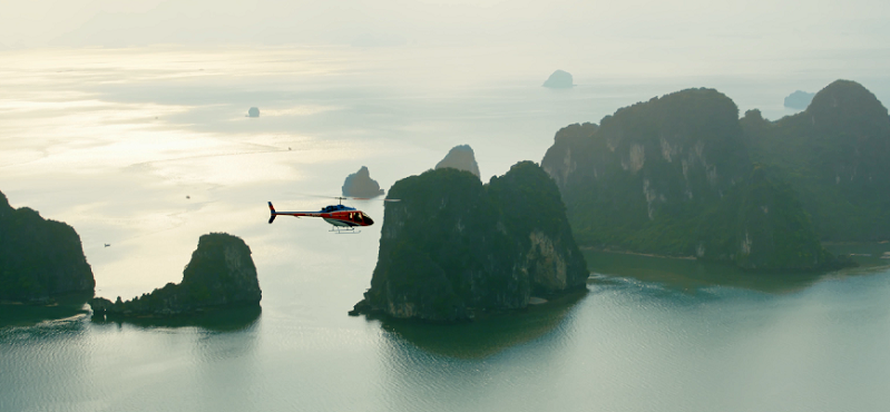 Ngắm trọn vẻ đẹp Hạ Long nhìn từ máy bay trực thăng 7