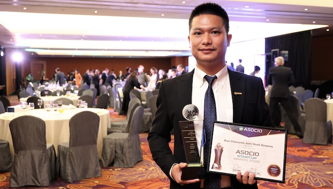 Startup công nghệ duy nhất của Việt Nam nhận giải ASOCIO 2022