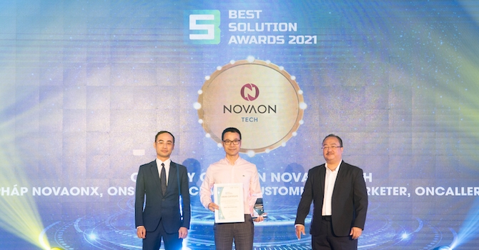 7 nền tảng số của Novaon Tech đoạt giải Best Solution Awards 2021