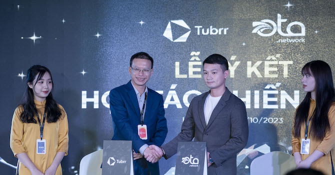 TUBRR "bắt tay" DAO Entertainment, OTA Network