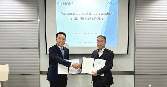 Filmore Development và POSCO E&C hợp tác chiến lược
