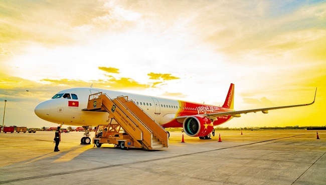Mở rộng đường bay quốc tế giúp doanh thu của Vietjet tăng mạnh