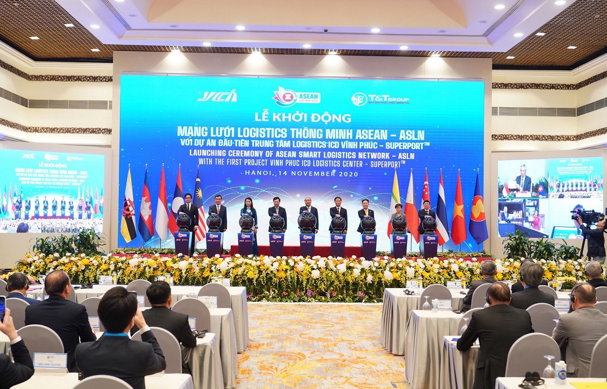 T&T Group khởi động mạng lưới logistics thông minh ASEAN 