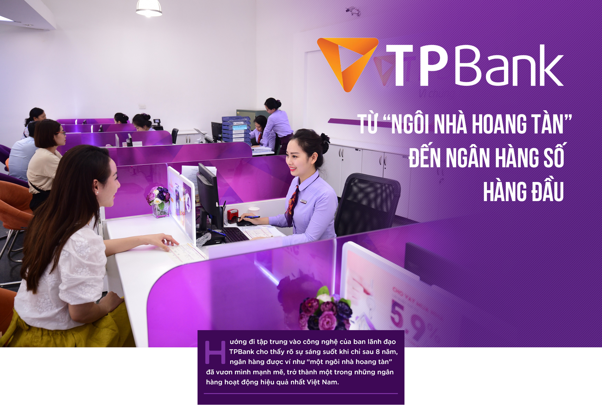 TPBank: Từ “ngôi nhà hoang tàn” đến ngân hàng số hàng đầu