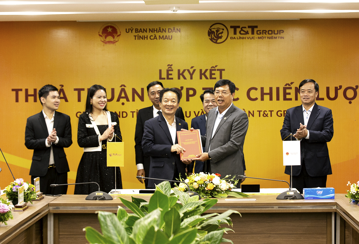 T&T Group hợp tác chiến lược với 2 tỉnh Lào Cai và Cà Mau 1