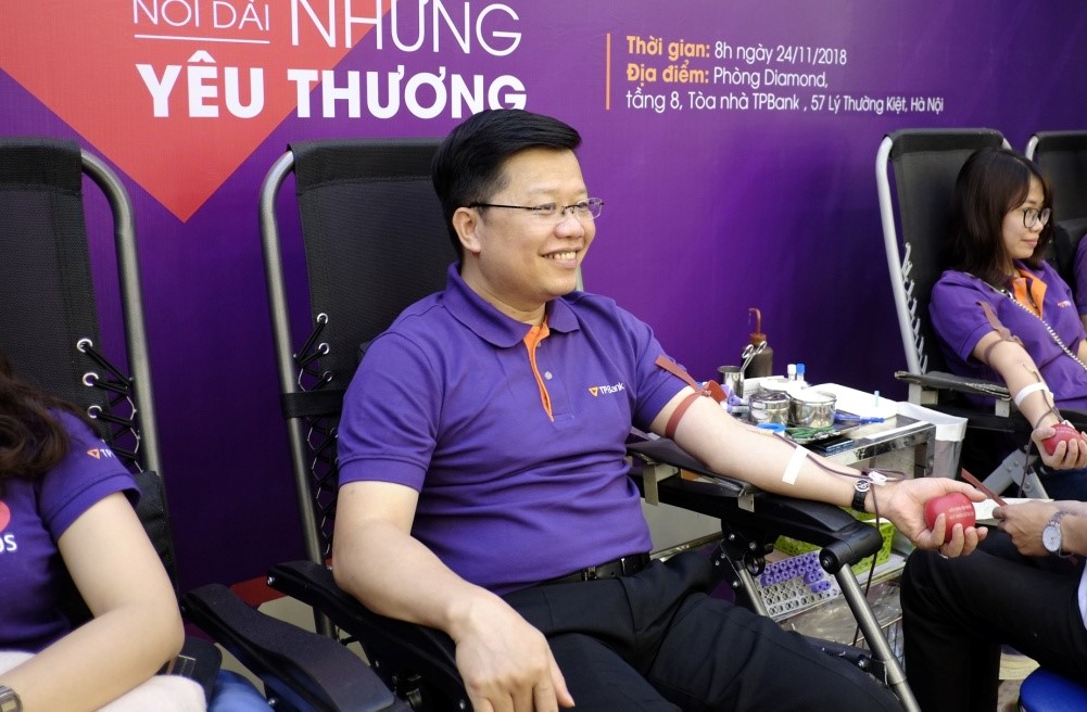 Hàng ngàn nhân viên TPBank trên cả nước tham gia hiến máu nhân đạo