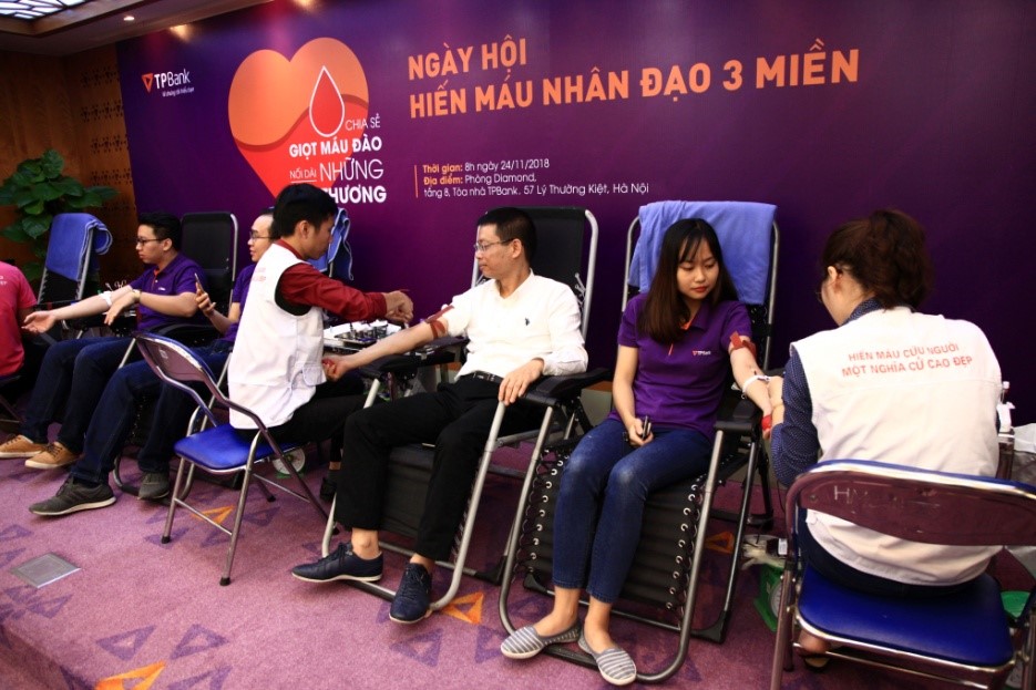 Hàng ngàn nhân viên TPBank trên cả nước tham gia hiến máu nhân đạo 3