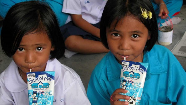 Những kết quả ấn tượng của chương trình sữa học đường