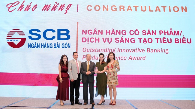 SCB lần thứ 3 nhận giải thưởng 'Ngân hàng có sản phẩm dịch vụ sáng tạo tiêu biểu' của IDG