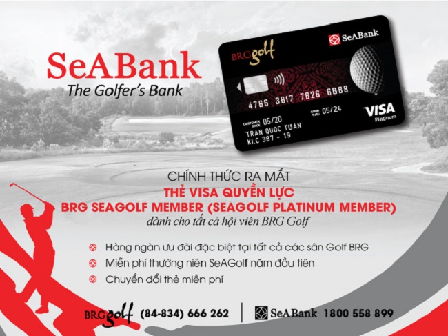 SeABank và BRG Group ra mắt thẻ cao cấp dành riêng cho hội viên BRG Golf