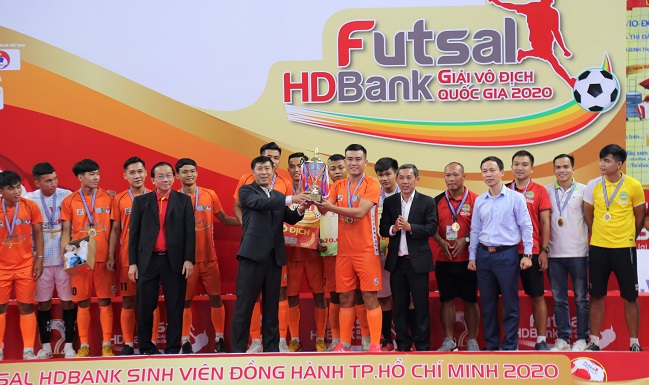 Thái Sơn Nam lần thứ 5 liên tiếp vô địch Giải Futsal HDBank 2020