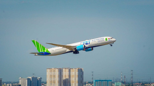 Bamboo Airways nhận giải 'Hãng hàng không khu vực hàng đầu châu Á'