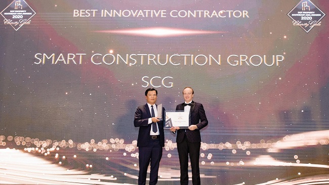 SCG được vinh danh là nhà thầu xây dựng đột phá nhất Đông Nam Á 2020