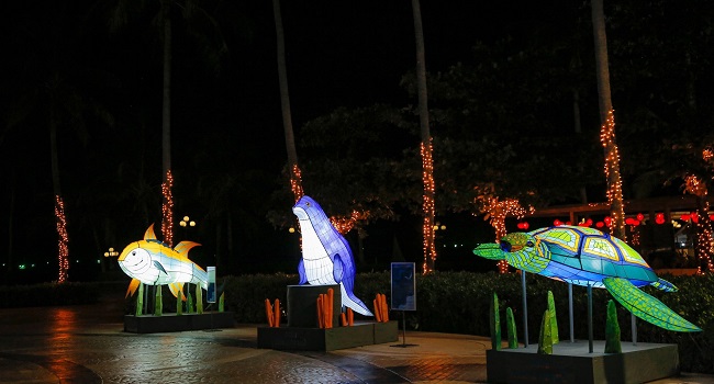 Đảo Ngọc Phú Quốc đón Giáng sinh với triển lãm ánh sáng “Save the Oceans” 1