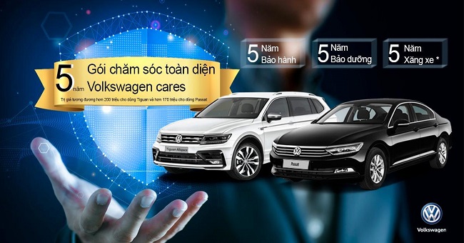 Volkswagen Việt Nam tặng gói chăm sóc xe toàn diện 5 năm cho người mua